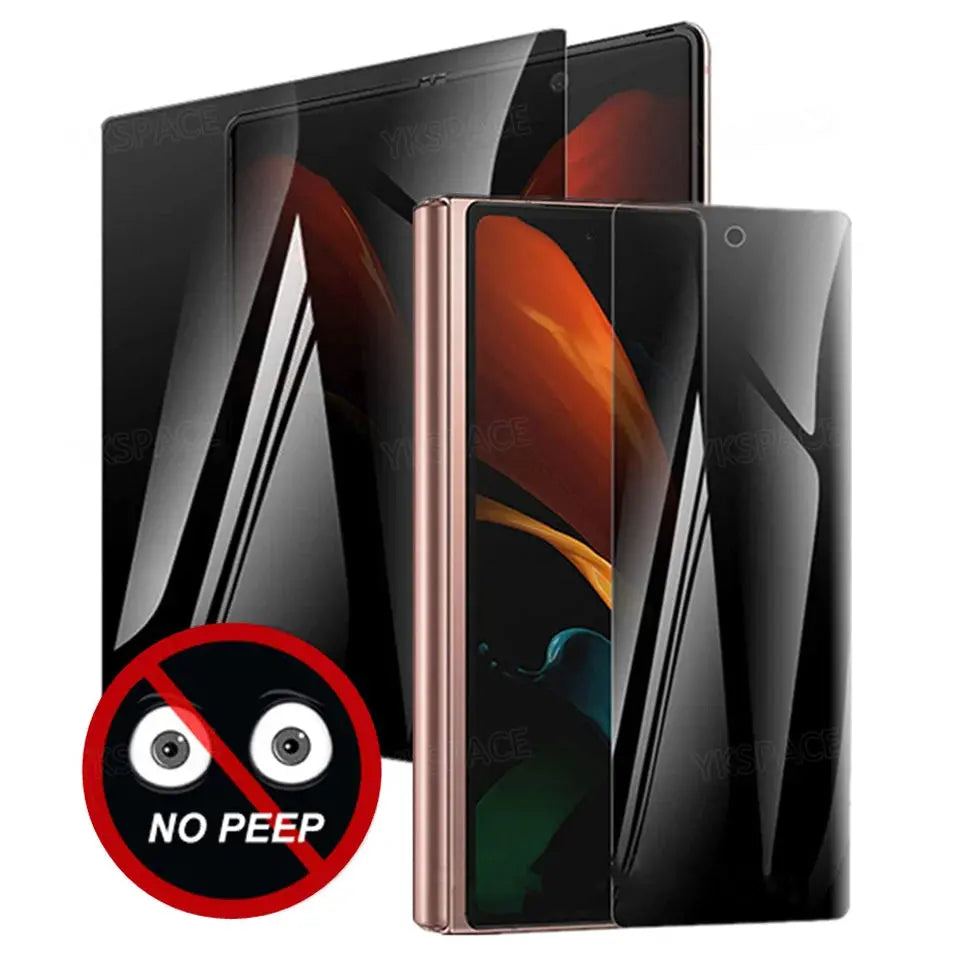 Anti-Spy Peeping Privacy Hydrogel Film For Samsung Galaxy Z Fold 2 3 4 5 6 W21 W22 W23 W24 Soft External Inner Screen Protector Pinnacle Luxuries