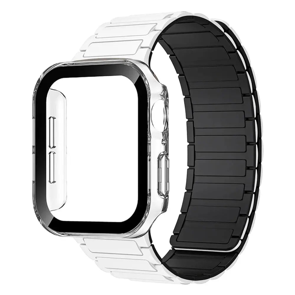 MagnaFlex Pro Magnetic Loop Band & Tempered Glass Case