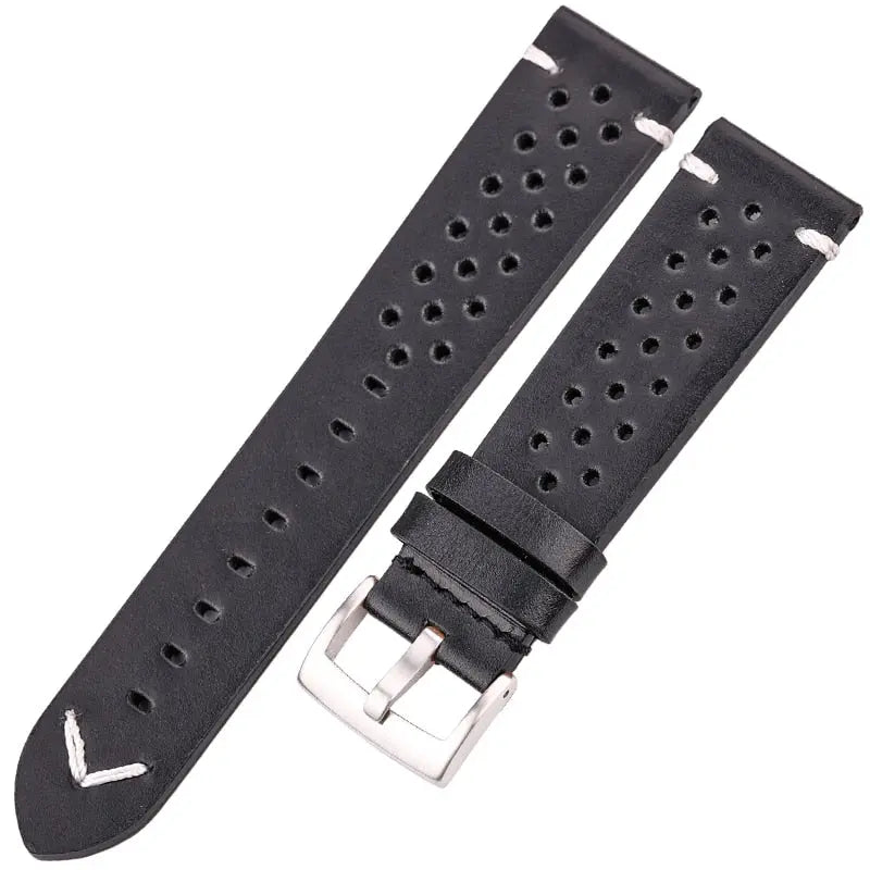 Pinnacle Collection Handmade Cowhide Watch Band 18mm 20mm 22mm 24mm Pinnacle Luxuries