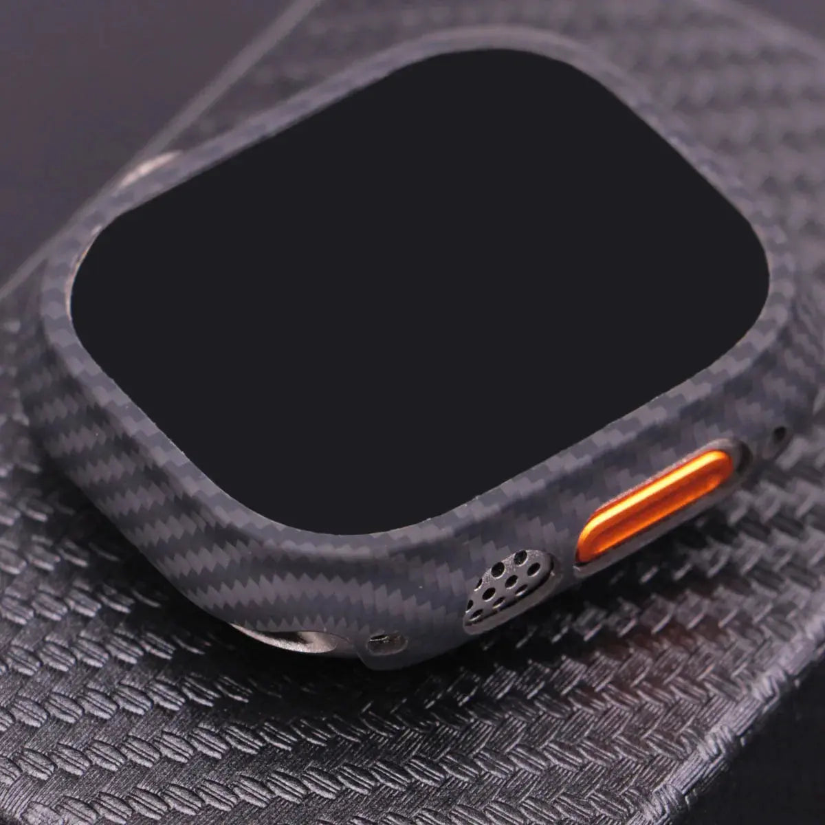 Kevlar carbon fibre Thin Case For Apple Watch Ultra 49mm Aramid Fiber Cover for iWatch 8 7 45MM Protective Cover Pinnacle Luxuries