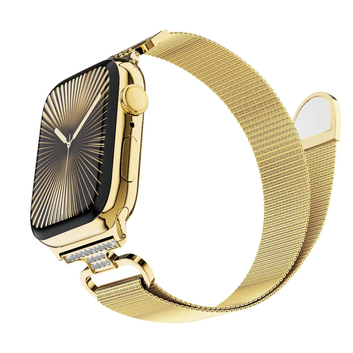 Milanese Strap for Apple Watch Ultra 2/1 49mm 10 42 46mm Magnetic Bracelet for iWatch 9 8 7 SE 6 5 4 41mm 45 40 44mm Women Band Pinnacle Luxuries