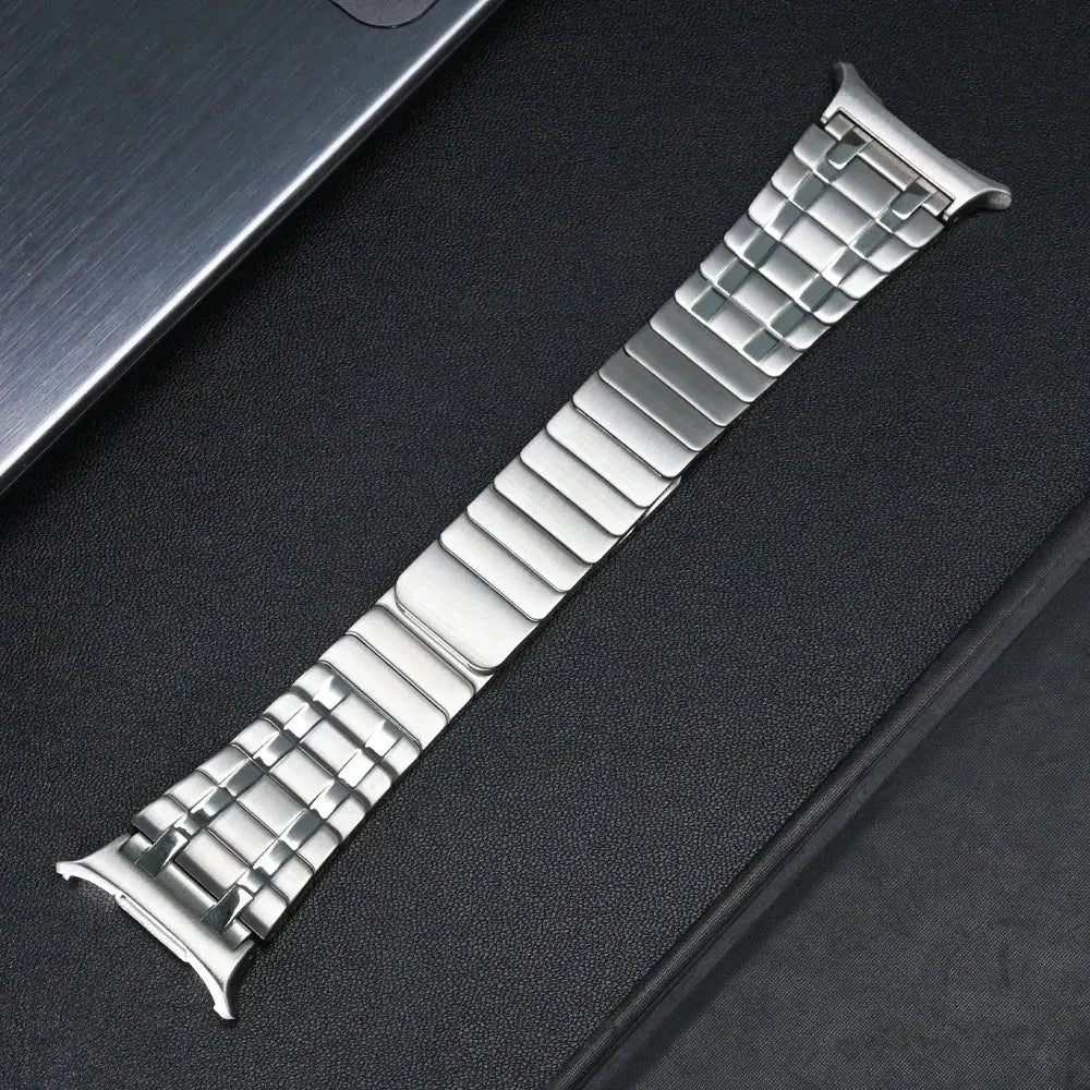 Stainless Steel Magnetic Band for Samsung Galaxy Watch 7 Ultra 47mm Loop Bracelet No Gaps Strap ULTRA 47MM Curved End Watchband Pinnacle Luxuries