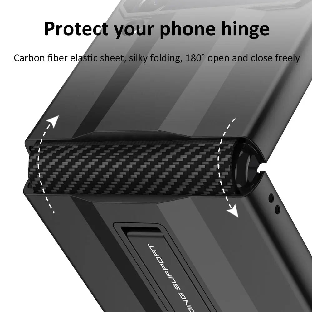 Pinnacle Prime Armor Kickstand Case For Samsung Galaxy Z Flip 4 - Pinnacle Luxuries