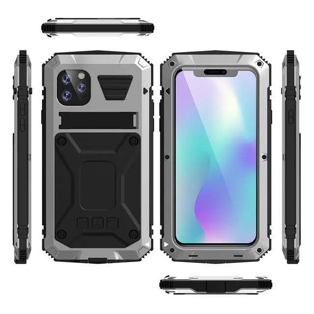 iPhone 11 Case 360 Full Military Grade Metal Aluminum Armor - Pinnacle Luxuries