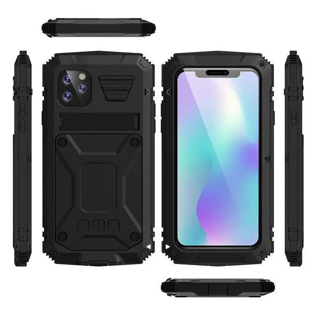 iPhone 11 Case 360 Full Military Grade Metal Aluminum Armor - Pinnacle Luxuries