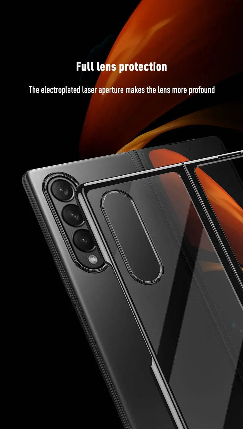 Premium Transparent Case for Samsung Galaxy Z Fold 3 5G - Pinnacle Luxuries