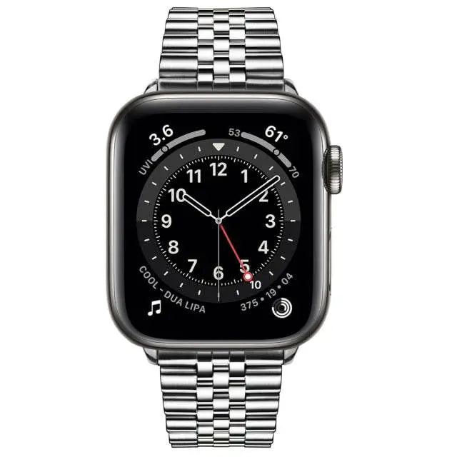 Vintage Steel Band For Apple Watch Series 7 - Pinnacle Luxuries