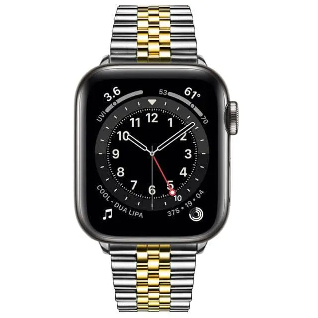 Vintage Steel Band For Apple Watch Series 7 - Pinnacle Luxuries