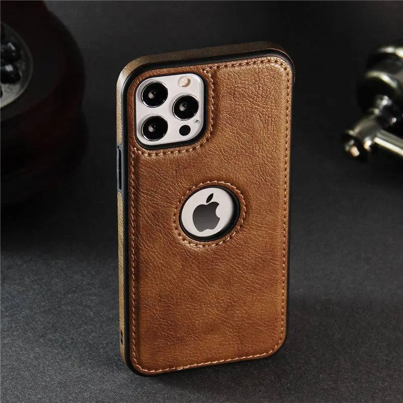 Pinnacle Custom Leather Case For Apple iPhone - Pinnacle Luxuries