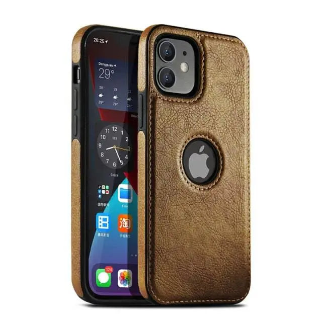 Pinnacle Custom Leather Case For Apple iPhone - Pinnacle Luxuries