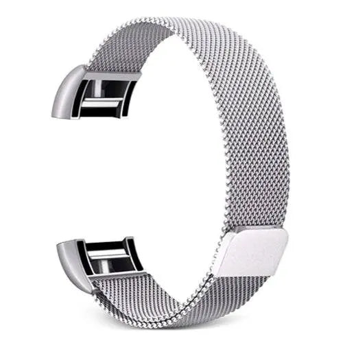 Fitbit Charge 2 Prestige Stainless Steel Mesh Loop Band - Pinnacle Luxuries