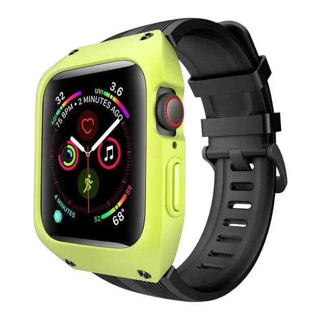 Fortified Military Grade Apple Watch Series 4 & 5 Spartan Case Band - Pinnacle Luxuries